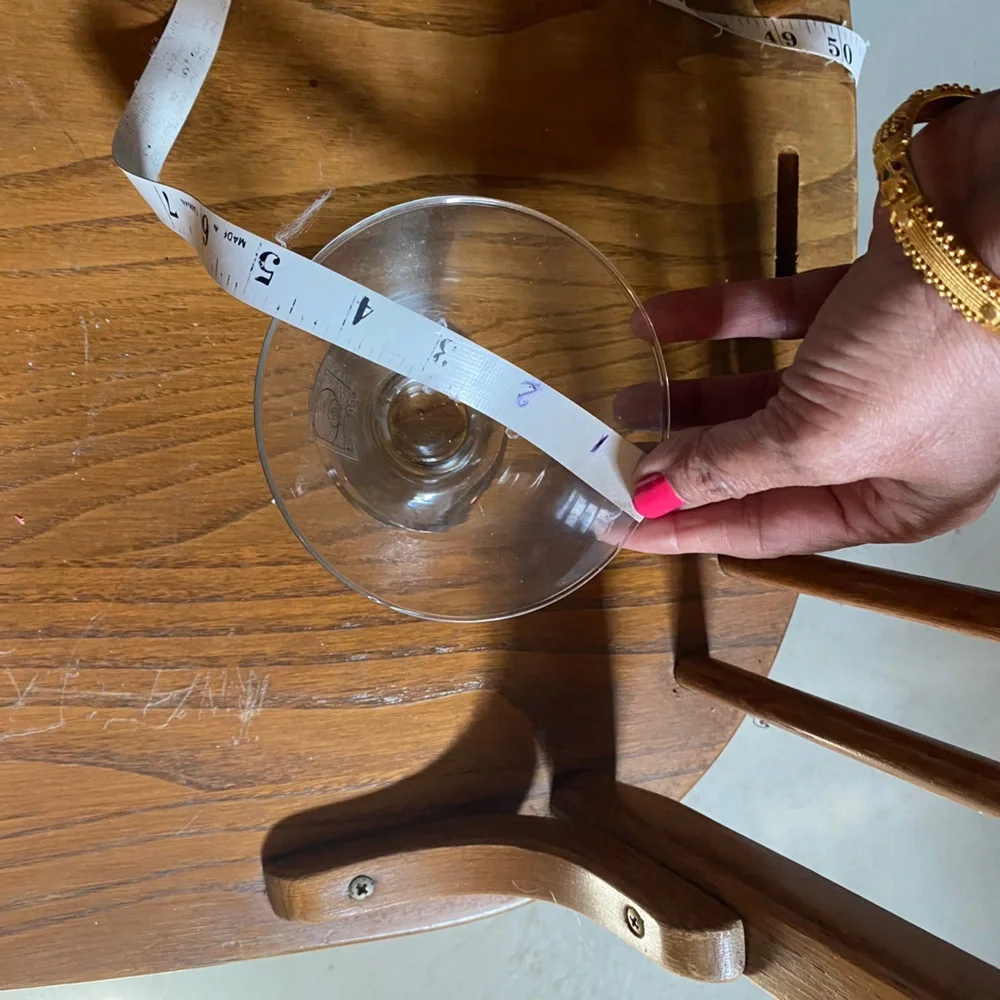 Transparent Glass Dessert Bowls - Set of 4 - Picture 4 of 5